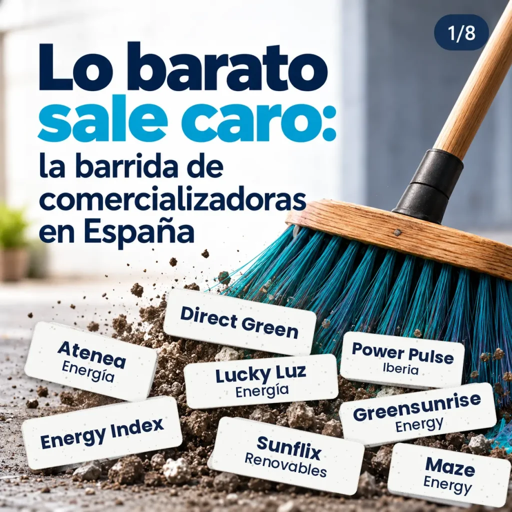 ¿Solo miramos el precio al elegir comercializadora? Lo barato puede salir caro lo barato sale caro